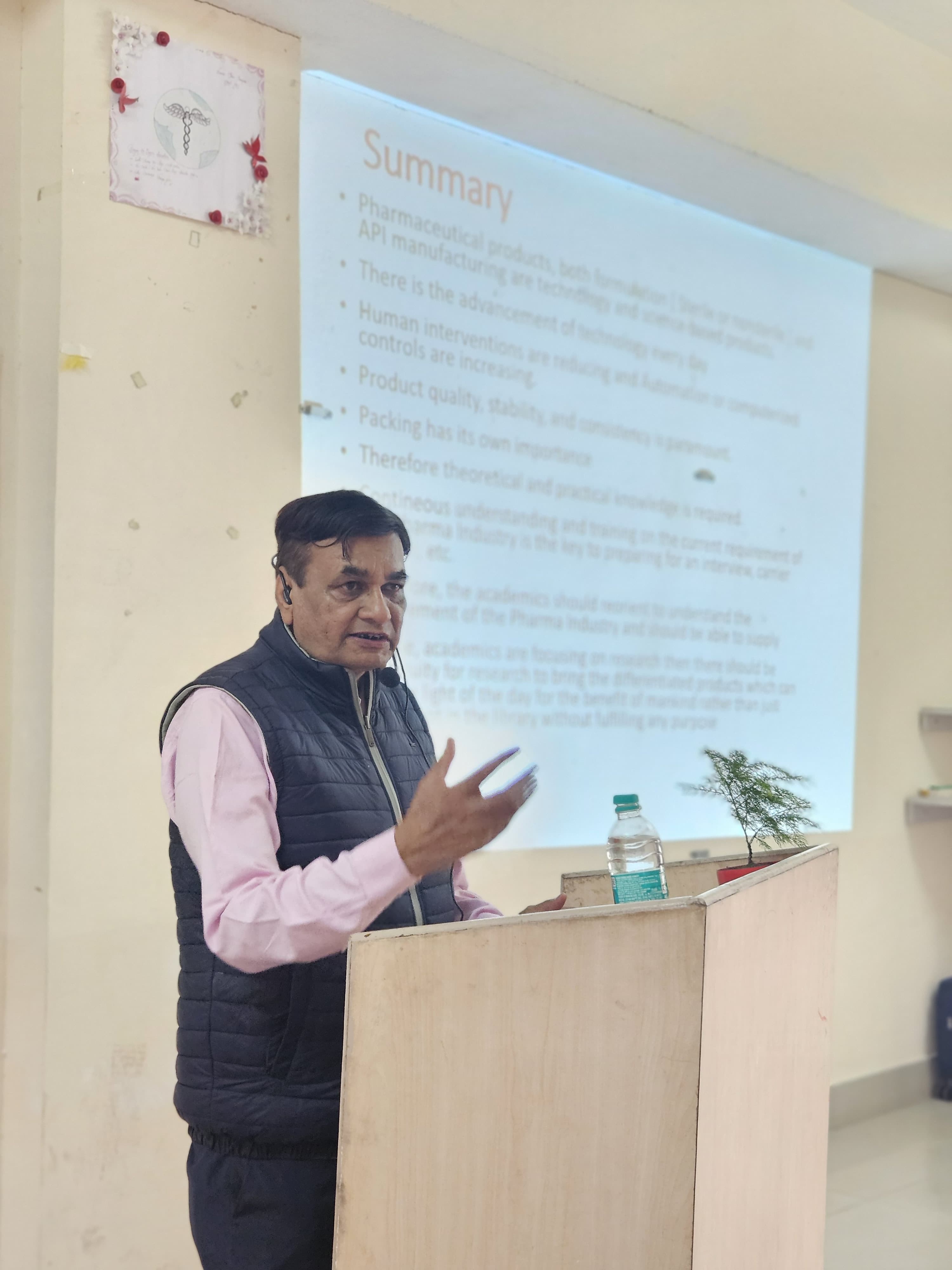 Guest lecture by Dr. Shubhash Pandey